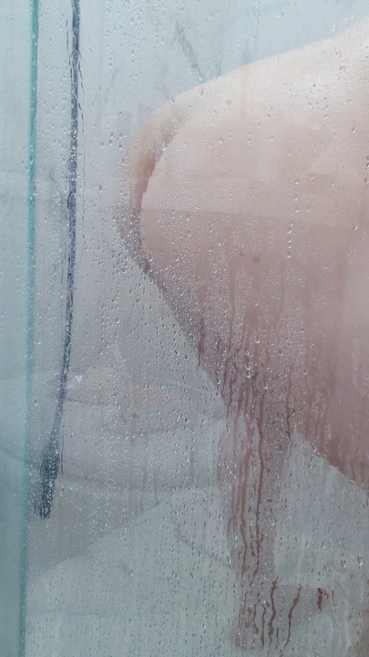 Jaw-dropping moment from "hot in the shower, I didn't know I was recording"
