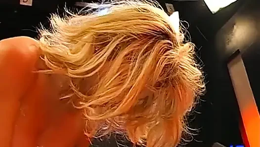 Blonde Bombshell Deepthroats and Gets Pounded Hard