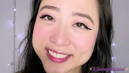 Yüzüme boşalmanı istiyorum -asmr 31 talimatı- kimmy kalani