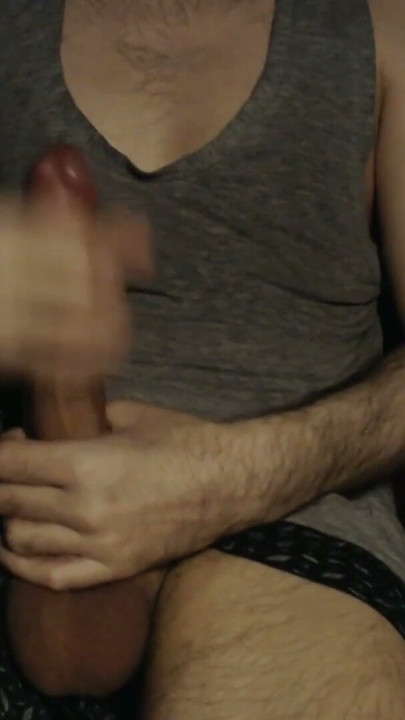 Horny man with big cock jerking off in this night for you | Clip 1