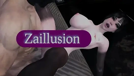 Доминантная сводная сестра доминирует над сводным братом - 3d, жечная доминация, анимация история