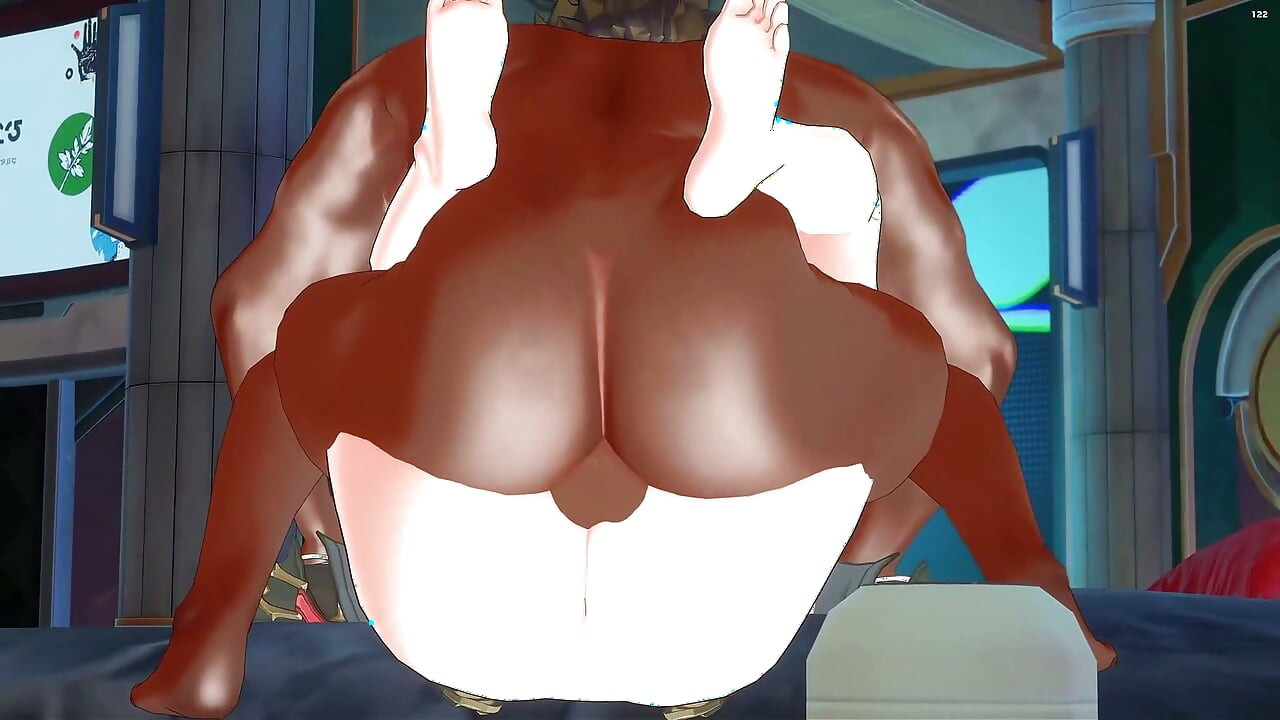 Wuthering Waves - Yinlin Gets Stuffed by Two Bbcs in Hardcore Threesome - 3D Hentai Animations