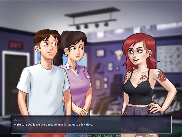 Summertime Saga Part 148 - remaja bertatu oleh Misskitty2k
