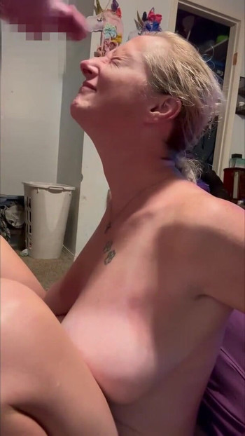 Must-share moment from "Cumshot Facial and Orgasm Amateur Wife"