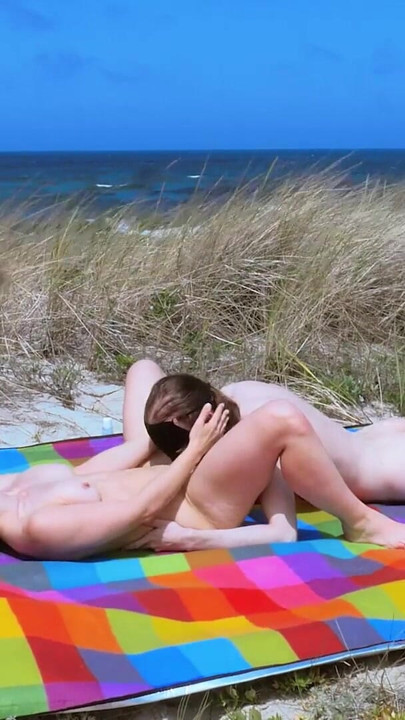 Hot and Passionate Outdoor Sex at the Beach by the Sea! | Clip 1