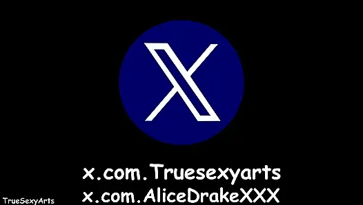 Alice Drake 4K после вечеринки, бурный секс на балконе в Париже, кримпай