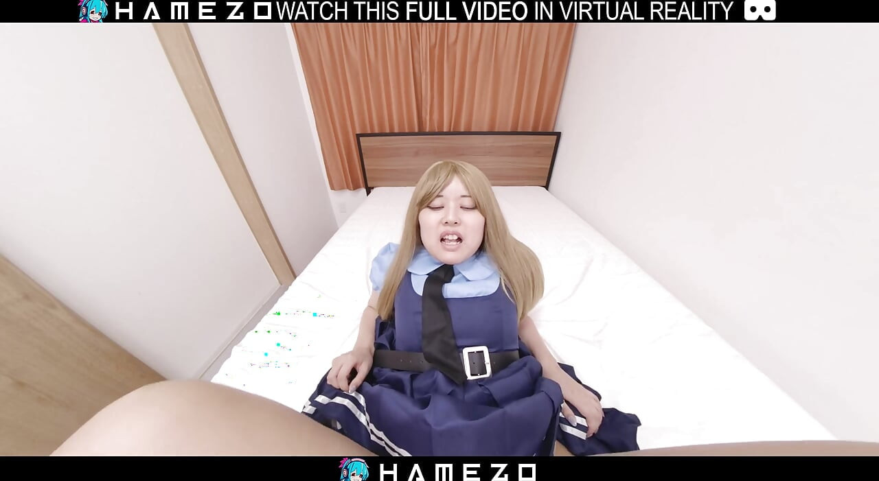 Horny Japanese Aoi Kimishima had hot sex in VR.