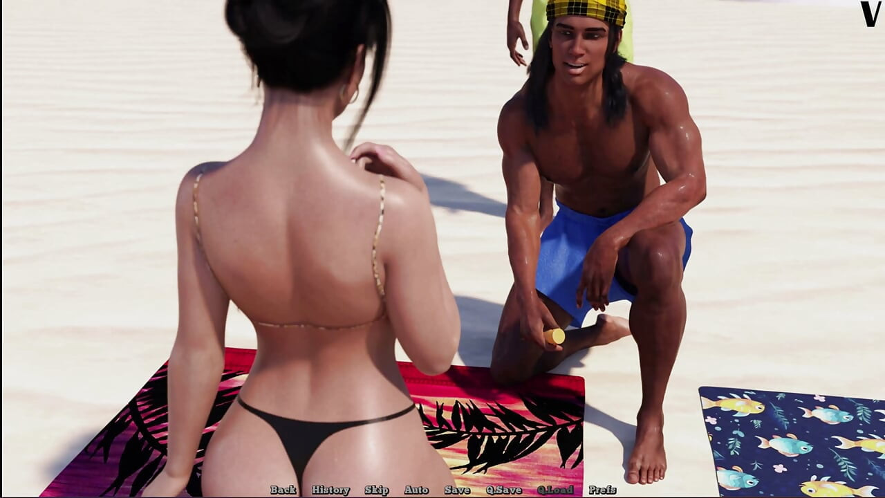 Victoria in Big City 15 Victoria Was at the Beach Again but with Her Boyfriend It Was Hot