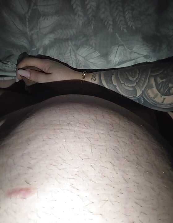 Step Mom Relaxing Step Son after a long day at work, everyone deserves a handjob