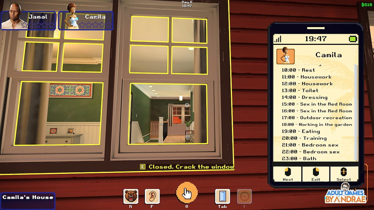 Ep4: Entraînement Dans Le Jardin De Camila - Ma Voisine Sexy 2 (gameplay)