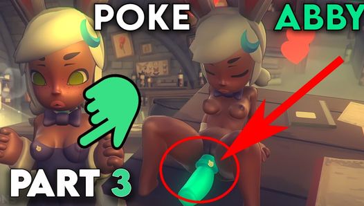 Poke Abby зельем Oxo (геймплей, часть 3) сексуальная девушка-зайчик