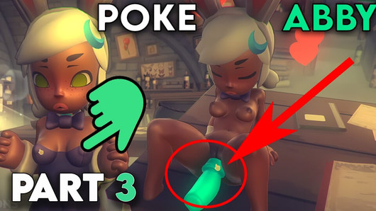 Poke Abby por Oxo Potion (gameplay parte 3) sexy bunny girl