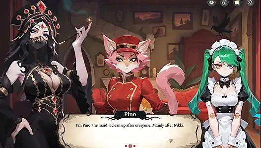 Hotel Tales SPOOKY HENTAI Game Ep.5 GHOST bartender is TEASING COWGIRL style !