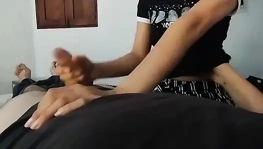 Богатый минет от студентки первого курса