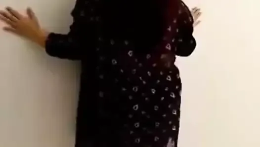 Quente Indiana Mujra em vestido transparente