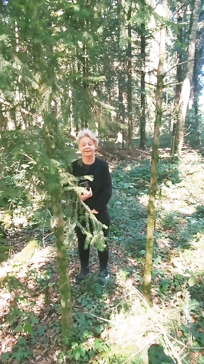 I'm Wandering Around in the Woods, Exhibitionism, Looking for a Good Cock to Fuck Me.