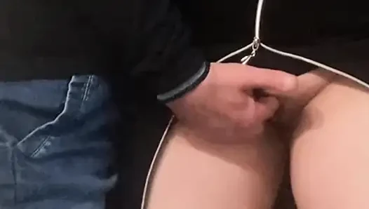 It Was a Random Stranger in Subway Fingering My Pussy