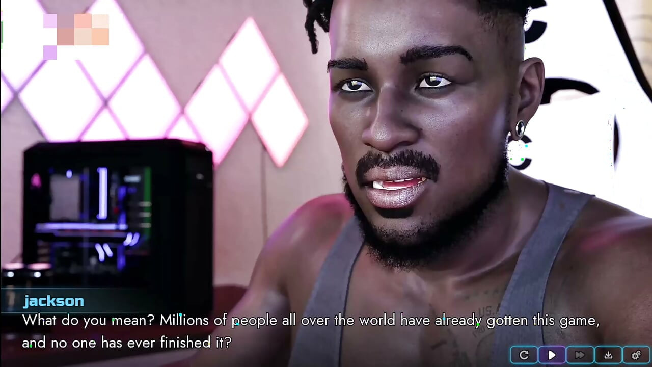 How to fix the future #1 - Jackson and Ellie took a shower together and played with each other untill they cum