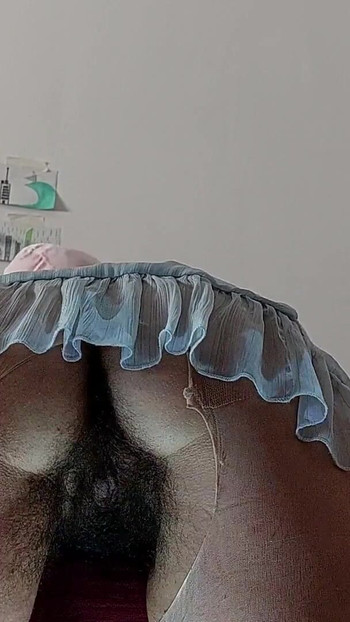 Emotional moment from "Hairy pussy wife, big ass, big tits. Sensual brunette pussy hair, big tits, big ass. Sexy latina"