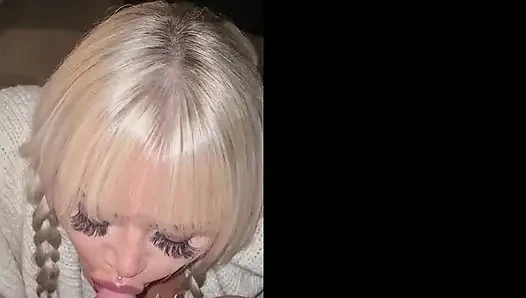 Emma Stone ile bakış açısı sakso