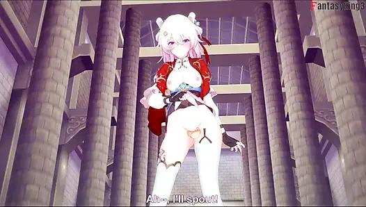 March 7th hot blowjob - Honkai Star Rail
