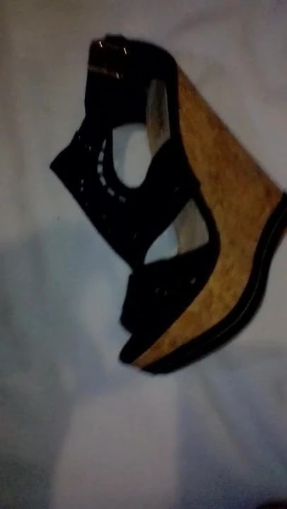 my sister's wedges shoejob