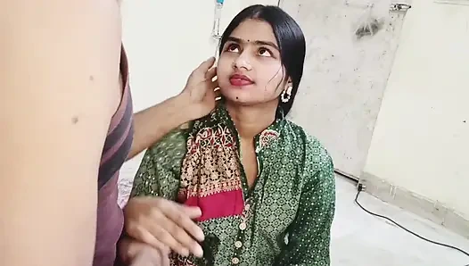 Beutiful Indian Bhabhi Hard Doggy in Bedroom with Devar - Amateur Desi Homemade Roleplay