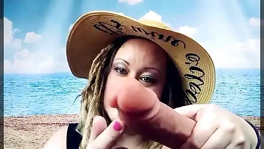 2 parmakla sakso pratiği kamp kadın kılıklı versiyon