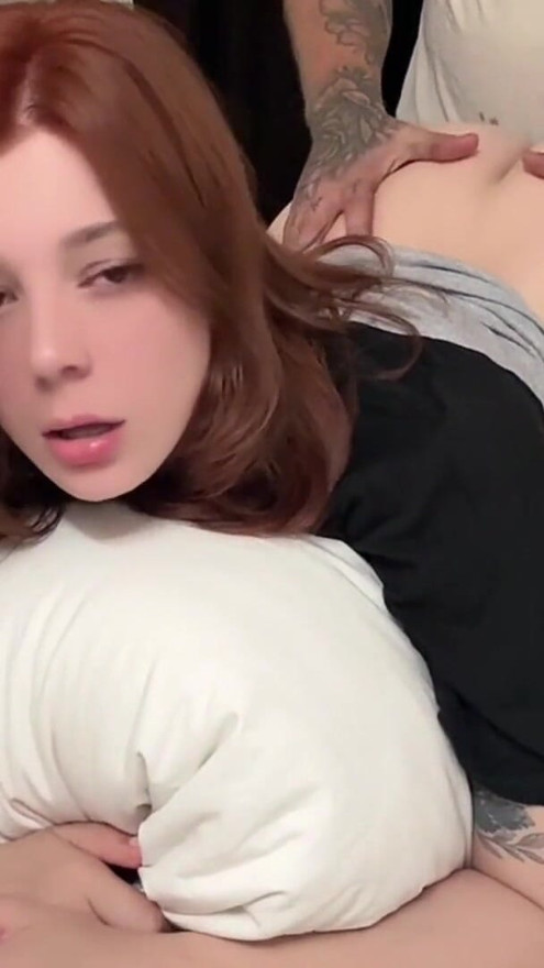 Teen stepdaughter likes daddy’s big cock | Clip 1