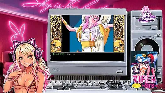 Playing the Hentai game "Viper GTS"