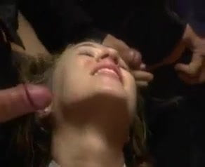 Hot Frisky Girl Bukkake