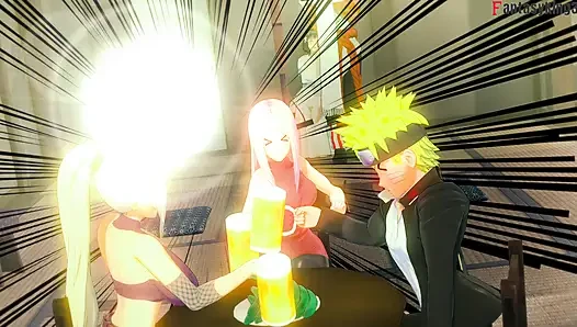 Hinata betrügt Naruto an seinem hochzeitstag - Hinata Hinata NTR: Sinobis Affäre - kompletter 2-hr-film auf patreon: Fantasyking3