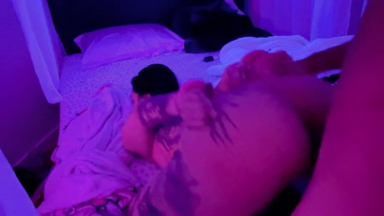 Thick Asian slut nikkila love handcuffed and pounded by bbc