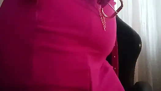 Stepmom makes a video for her stepson to relieve himself!!! He gave a little help with the pain.