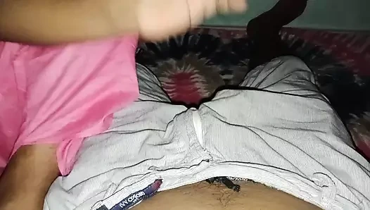 Desi blowjob and doggy style my friend