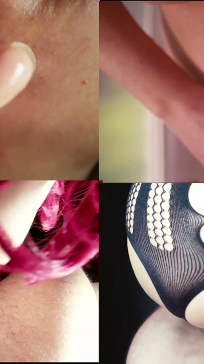 A compilation of split-screen cumshots, where will you watch as you cum? | Clip 1