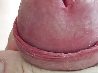 Cumshot close up.