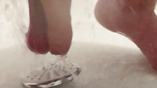 Shower Head Massaging Cock