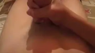 Another sweet boy jerks his cock