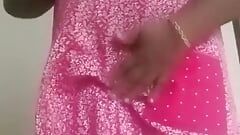 Indian anty bedroom body massage show
