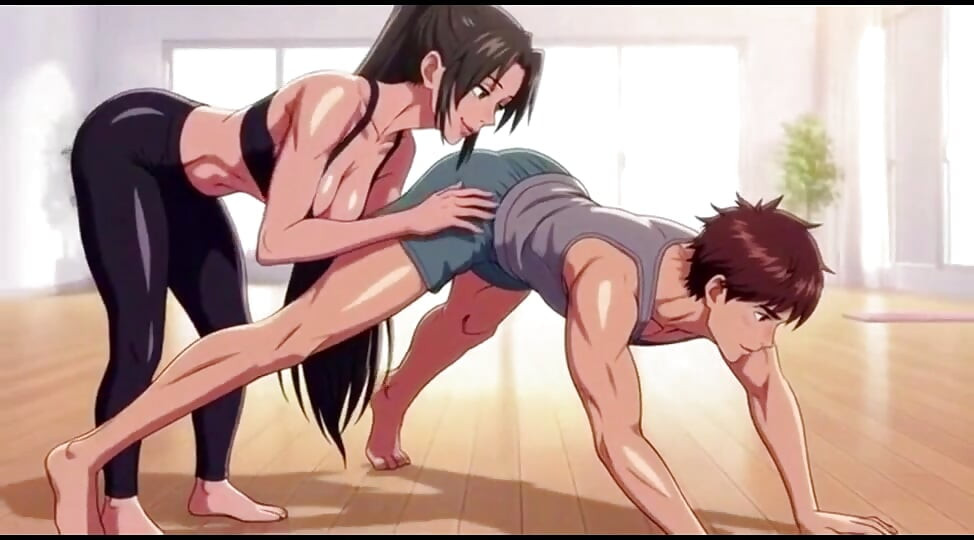 Stiefmutters private yoga-Anleitung wird extrem heiß und tabu 3D Anime