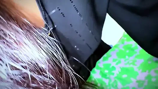 Arab Hot Stepmom Gets Horny After Coming From Road in Hotel Bed & I See Her Big Ass & Start Handjob