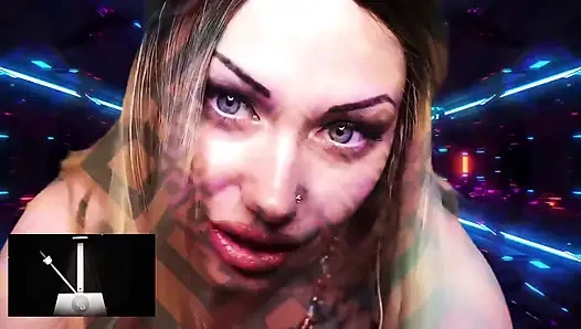 3Dio ASMR! Sniff, goon and eat your cum while for My big fake tits!
