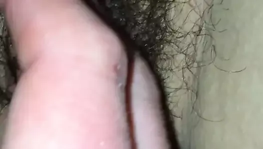 Irish wife hairy pussy closeup