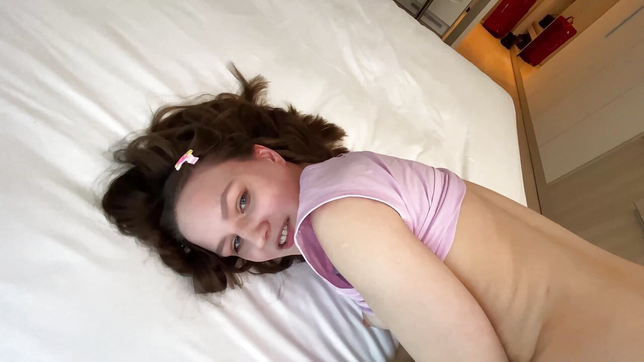 MY STEPBROTHER FILMED ME MASTURBATING FUCK MACHINE