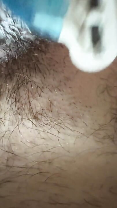 I was shaved completely