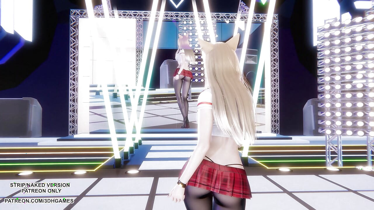 MMD I Ren - dupe - Ahri Seksi Kpop plesna liga legendi hentai bez cenzure 4K 60FPS