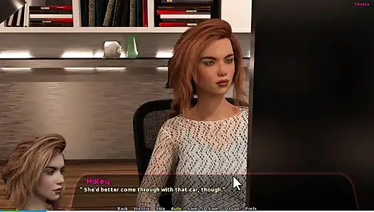 Haley Story #14 - Adriana and Haley had a sexy moment at the swimming pool...Johannes fucked Adriana.