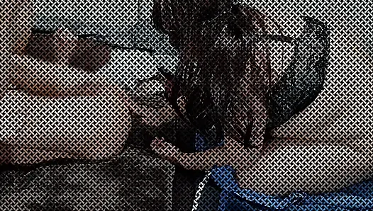 Anal istri gemuk kolosal dijilat dari belakang dan dari belakang!