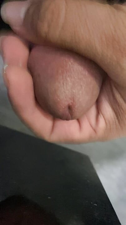 I was alone in the tolet and the monster inside me was getting hard and it wanted to release the slimy stuff in it